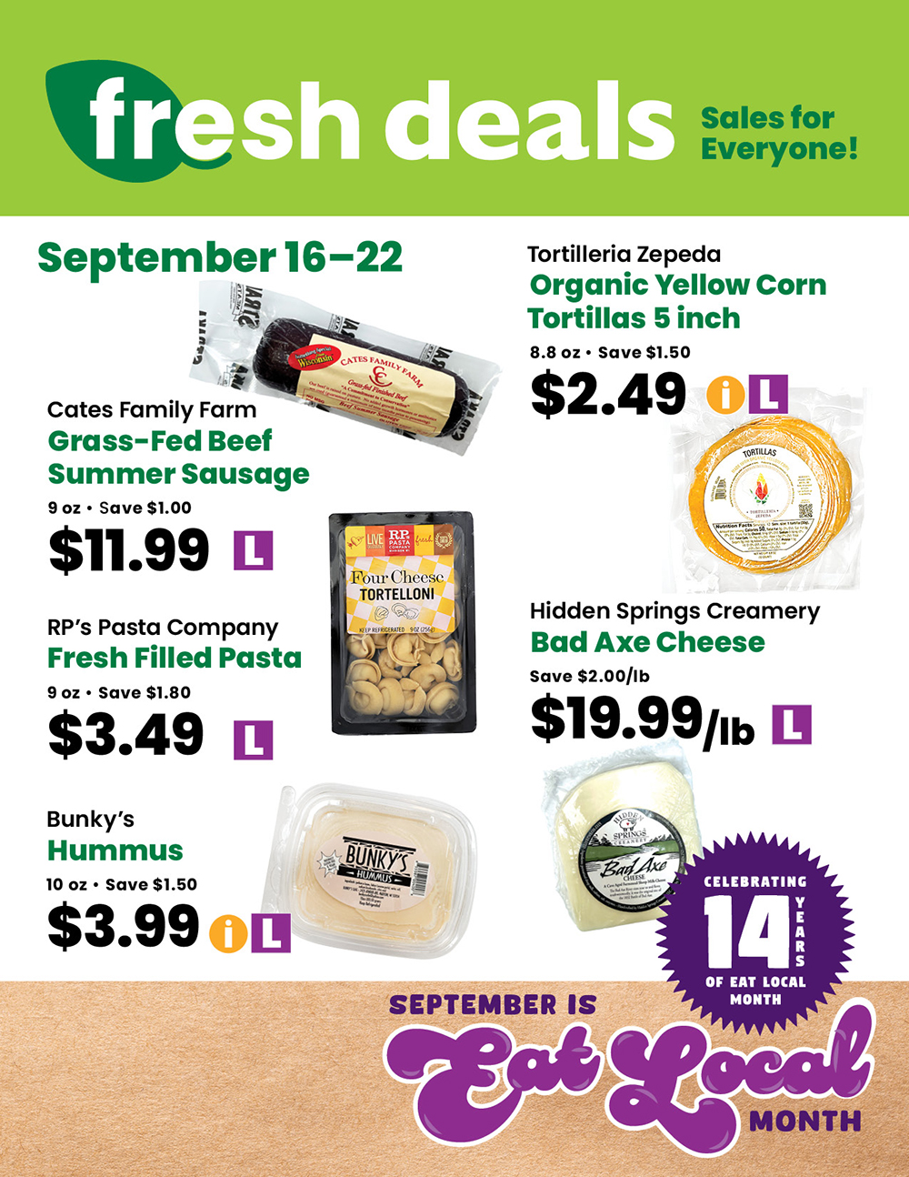 Fresh Deals September week 3