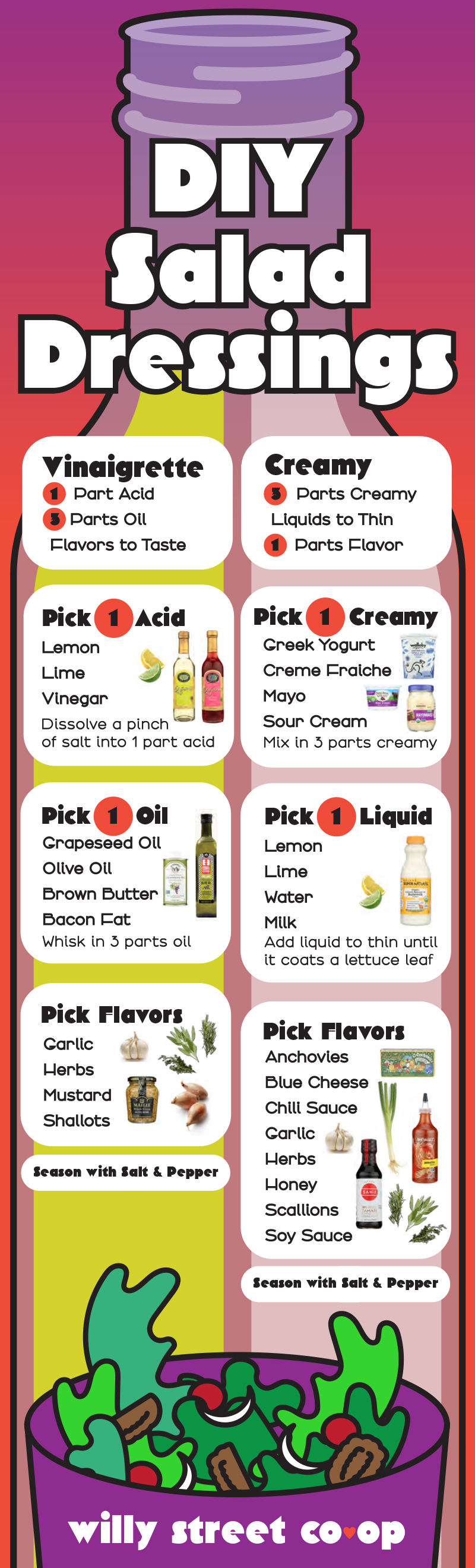 SALAD DRESSING DIY