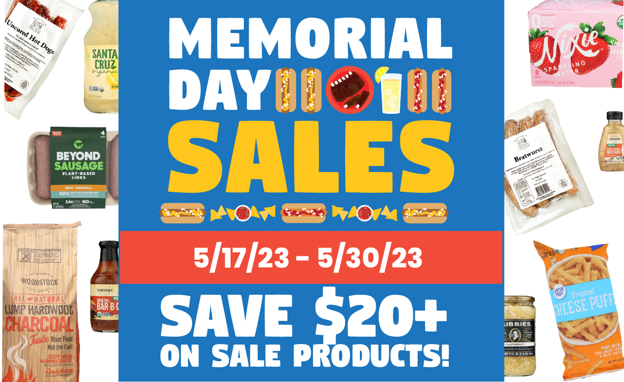 Memorial Day Sale for everyone - 5/17/23-5/30/23