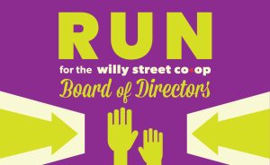 "Run for a seat on the Board of Directors" graphic