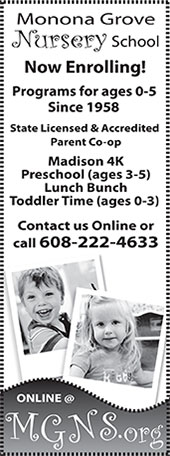 Monona Grove Nursery School Programs for ages 0-5 since 1958 mgns.org