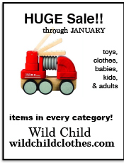 newspaper ad for Wild Child first appearing in the December 2017 edition of the Willy Street Co-op Reader