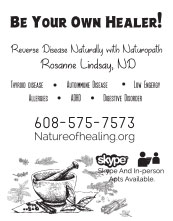 Be Your Own Healer! 608-575-7573 - natureofhealing.org