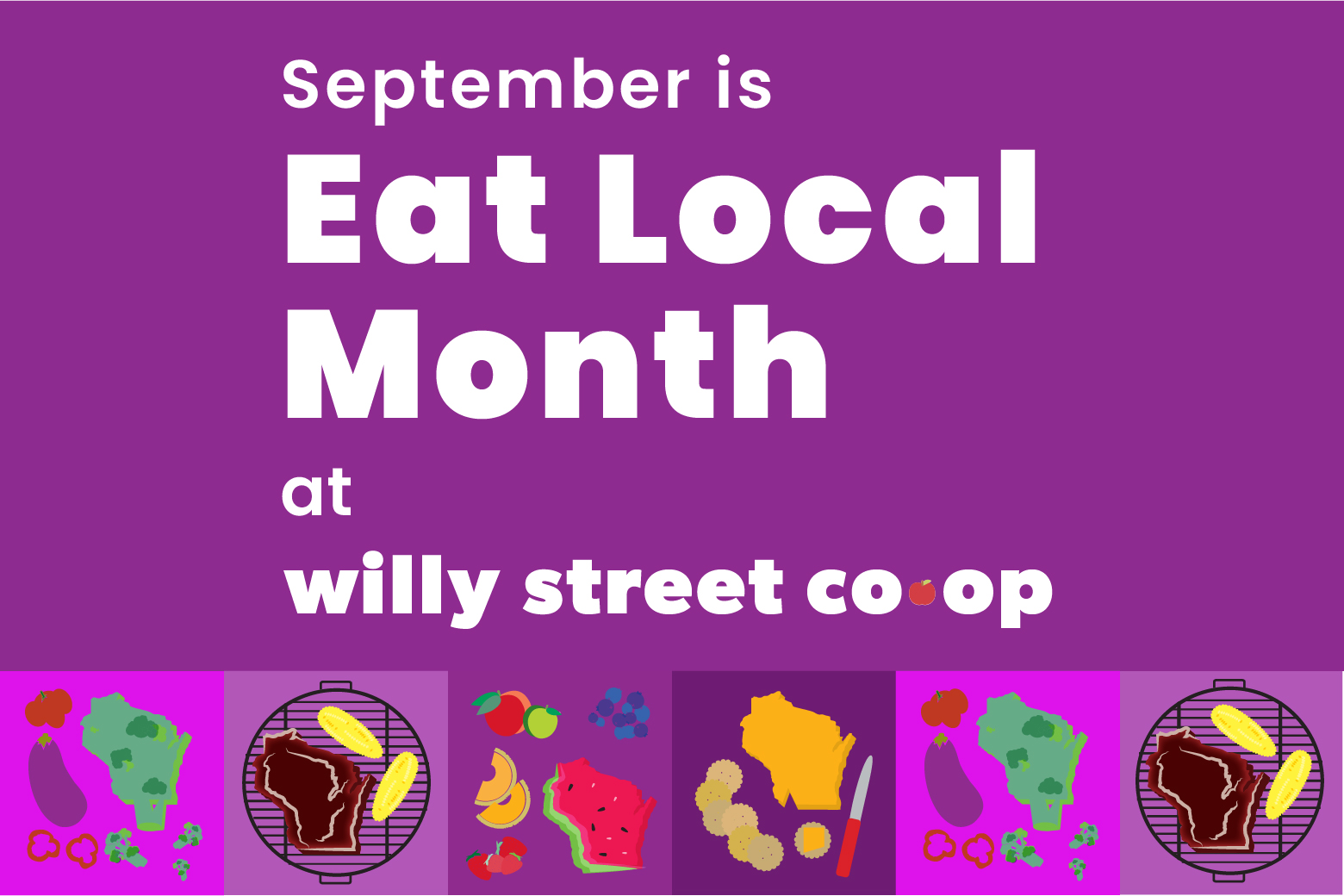 September is Eat Local Month at Willy Street Co-op