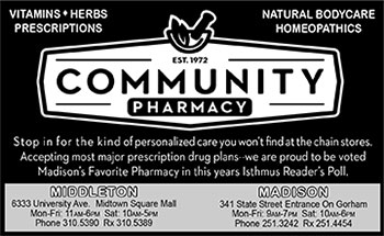 Community Pharmacy newspaper ad