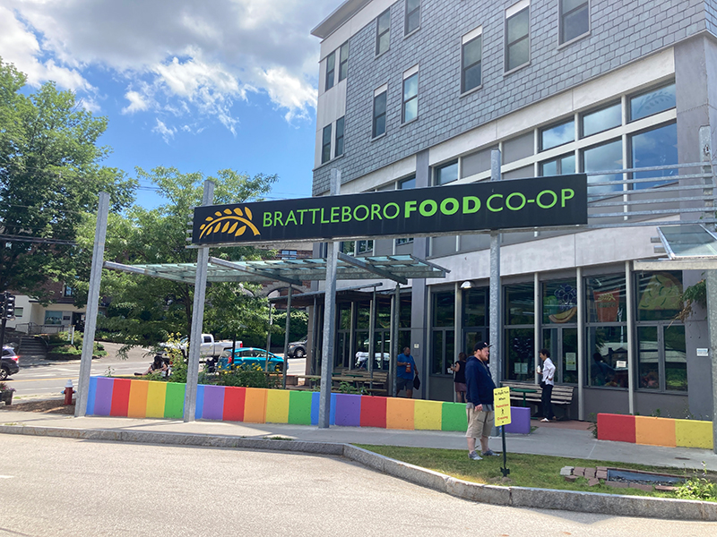 Front of Brattleboro Food Co-op store