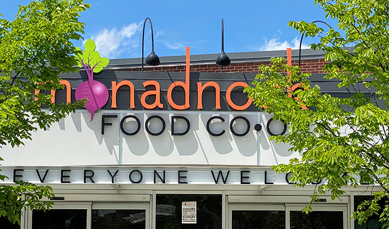 Monadnock Food Co-op front sign