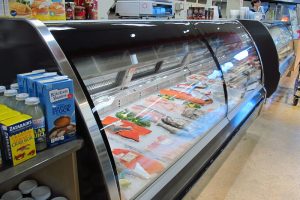 Seafood counter at Willy Street Co-op