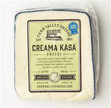 A package of Carr Valley creama kasa cheese