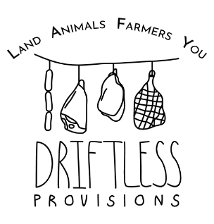 Driftless provisions logo