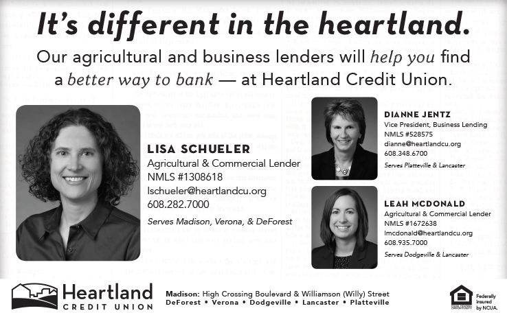 newspaper ad for Heartland Credit Union