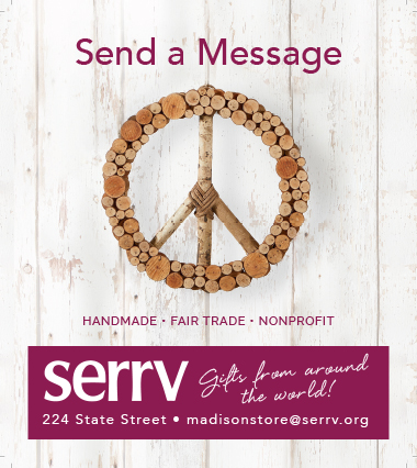 newspaper ad for SERRV on State Street