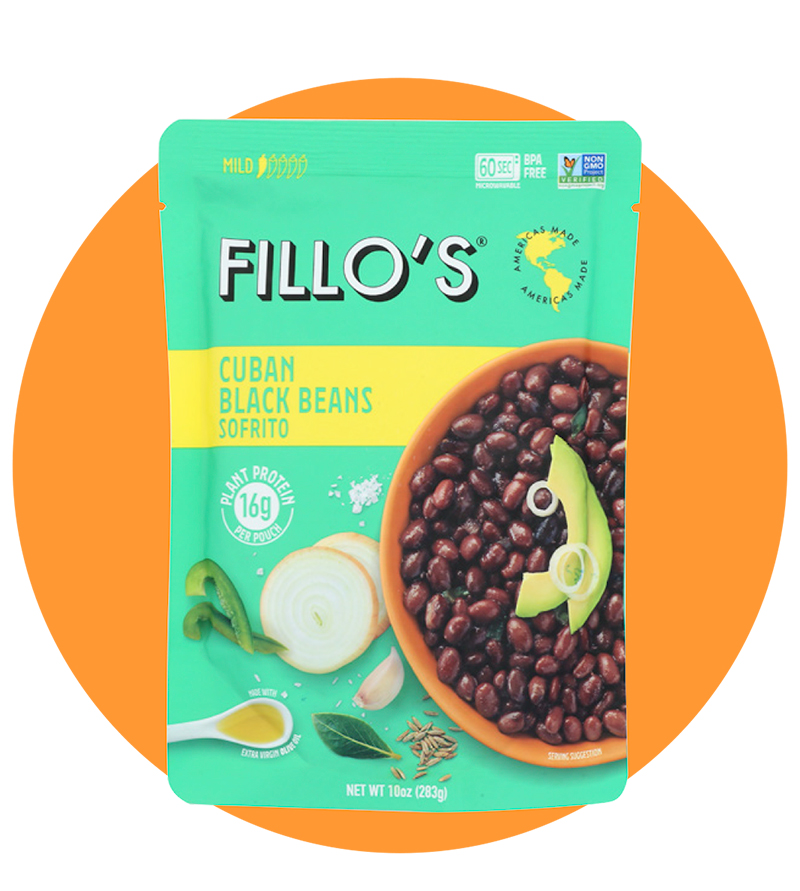 image of Fillo's brand latin staples- black beans